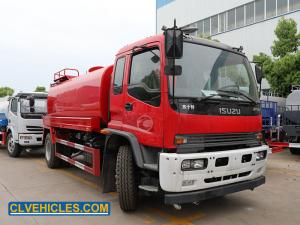 China Isuzu FTR F-series 10Ton Capacity 10000 Liters Water Tanker Truck wholesale