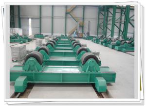 China Bolt Adjustable Tank Turning Rolls With Manual Bogie , VFD Control wholesale