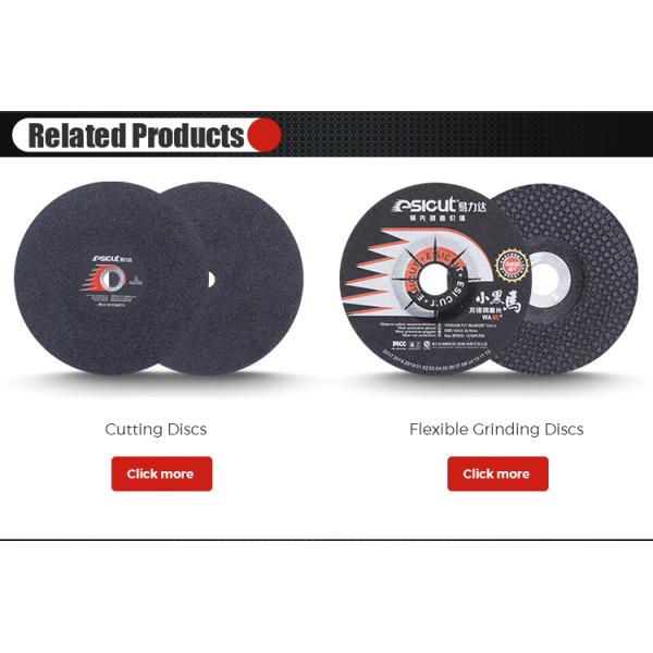 6x22mm MPA Metal Abrasive Disc D150mm Grinding Wheel