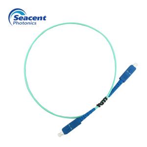 China 2.0mm UPC SC SC Fiber Optic Patch Cord Multimode With PVC / LSZH Material wholesale