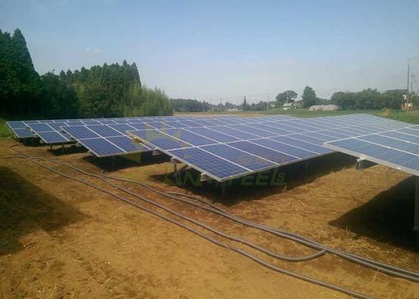 Quality Flexible Ballast  Ground Mount Solar Racking System 5m for sale