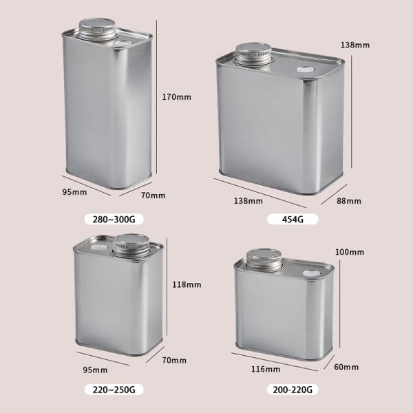 Metal Coffee Tin Cans 150g-500g Logo Customized For Coffee Beans