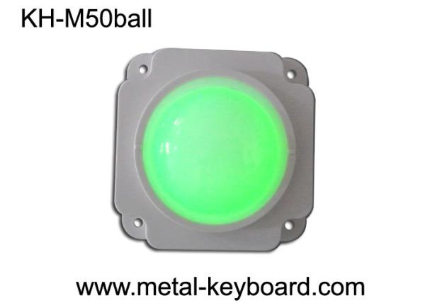 Quality 50 MM Mechanical Resin trackball  / Backlit trackball Pointing Device for sale
