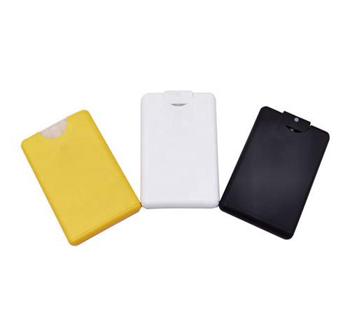 Quality Plastic Perfume Hand Sanitizer Pocket Sprayer , K1108 Credit Card Size Spray Bottle for sale