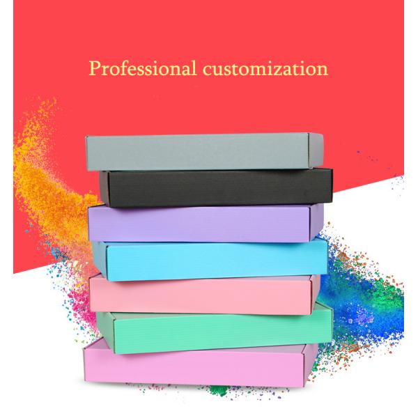 Ultraportable Mailer Paper Box Cosmetic Packaging Thickened Collapsible