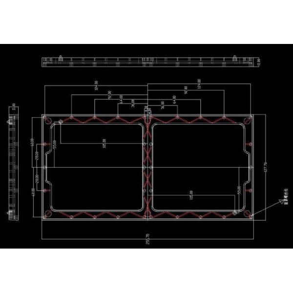 2.97mm Indoor Led Module LED Video Display Panel 3840Hz With Magnet Install Cabinet Shenzhen Factory