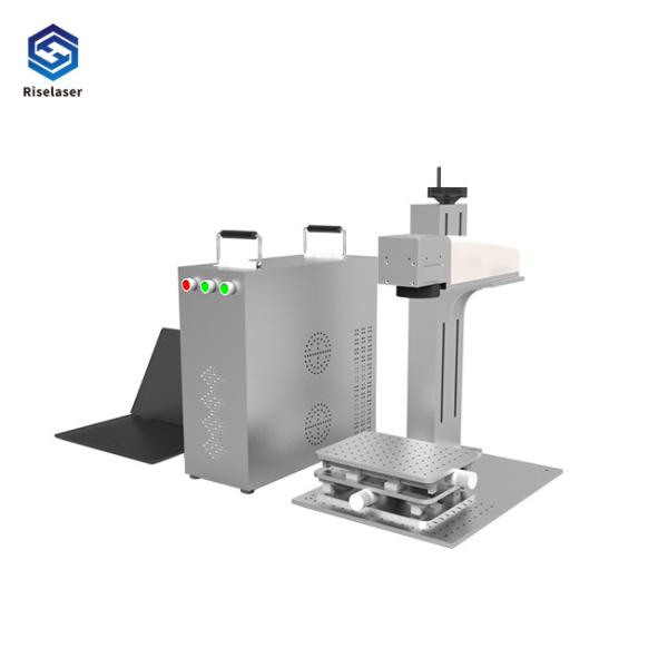 Quality Portable Fiber Laser Engraver Accurate Red Light Switch Fully Sealed Structure for sale