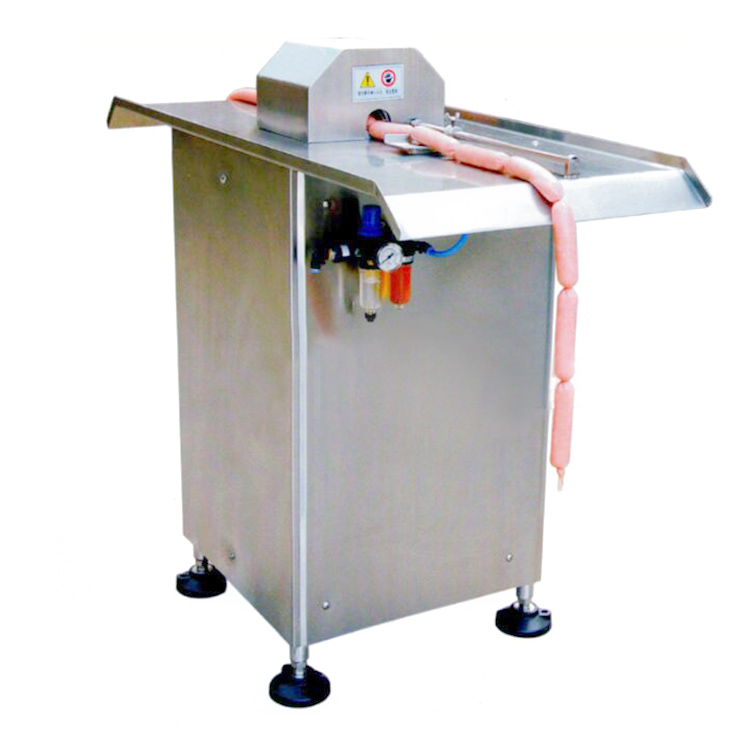 semi-automatic sausage knotting machine, sausage making machine, sausage processing machine