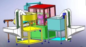 China Full Automatic Assembly Line High Speed Push Pull Cap Assembly Machine wholesale
