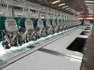 China High Efficiency Computerized Automatic Embroidery Machine Easy Operation wholesale