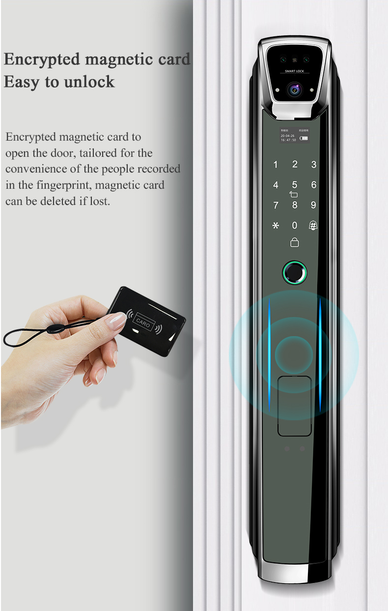 S937MAX Video Face Lock with 3D Face Recognition and Emergency Power USB 6kg/pcs