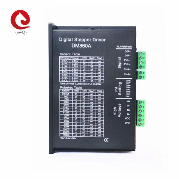 Quality NEMA34 Stepper Motor Controller DM860A 36VDC 110VDC 7.2A For CNC Machine for sale