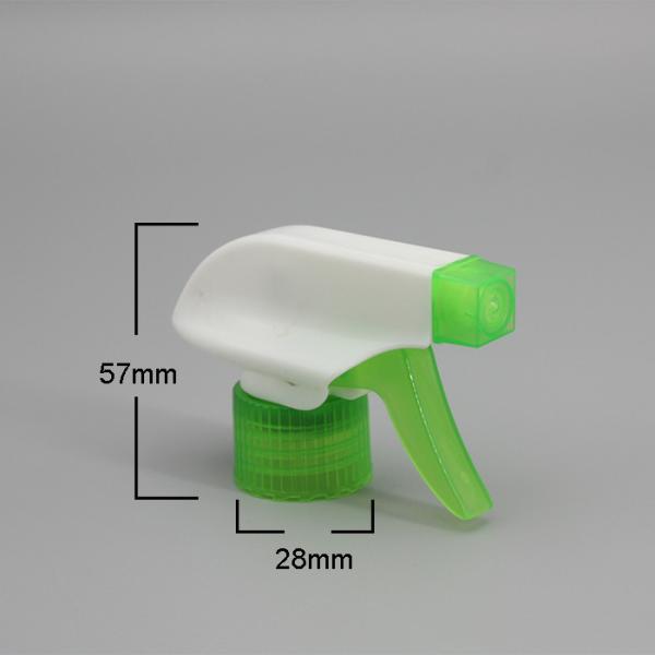 White And Green 28*57mm Trigger Pump Sprayer Gun Head