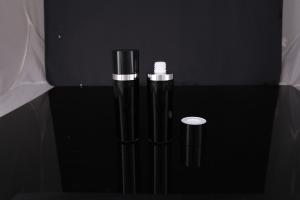 China Dual Layer Square Plastic Lotion Jars , OEM Acrylic 15ml Empty Lotion Bottles wholesale