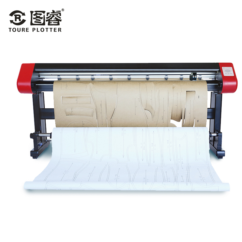 Vertical CAD Plotter Machine Single Color New Condition 110 / 220 Voltage