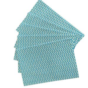 Durable Soft Non Woven Spunlace , Breathable Viscose Cleaning Rags