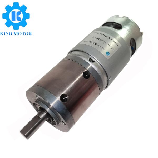 Quality 45mm Brushed Dc Gear Motor , 200 Rpm Miniature Gear Motor 160W Output Power for sale