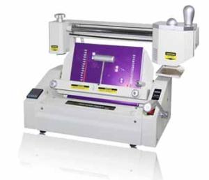 China PB Type desktop manual glue binding machine on sale