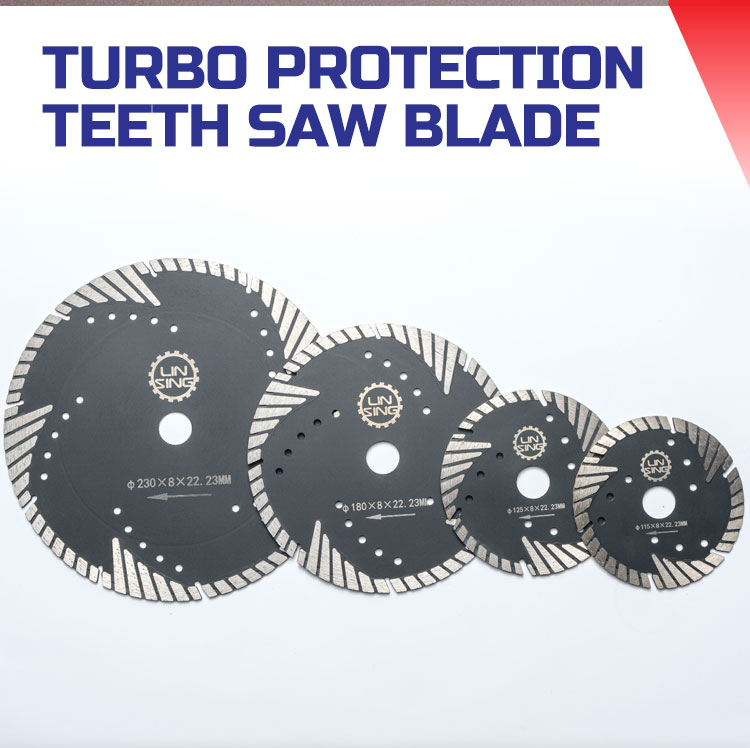 D105-D230 Dry Cutting Diamond Cutting Discs with Good Sharpness and Extended Lifespan