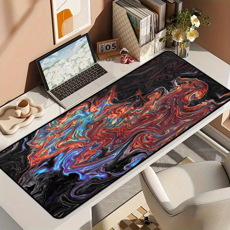 Large Strata Liquid Fluid Mousepad For Csgo Gaming Mous Pads NO Wireless Charging OEM