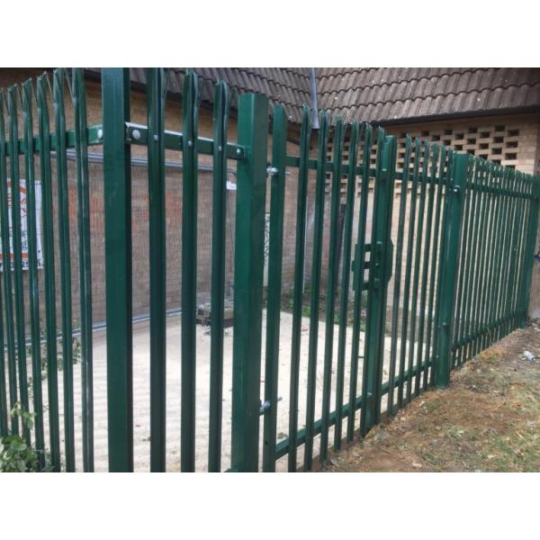 Steel Palisade Fencing Panels