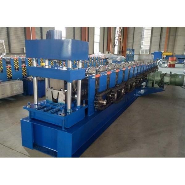 Weight 7 Tons Purlin Roll Former , U Channel Roll Forming Machine Pressure 10-12MPa
