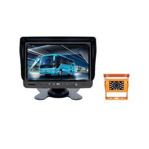 7 TFT LCD NTSC Truck Rear View Camera System 120° Viewing Angle