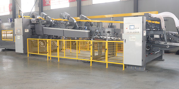 300 Sheets/Min Carton Box Flexo Printing Machine With Slotter And Folder Gluer