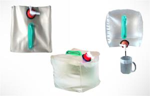 China LDPE Flexible Camping 10L Water Jerry Can Cubitainer Bag wholesale
