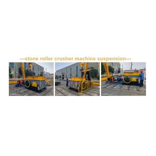 Double Roller Crusher With 650-900TPH Capacity For Mining Industry