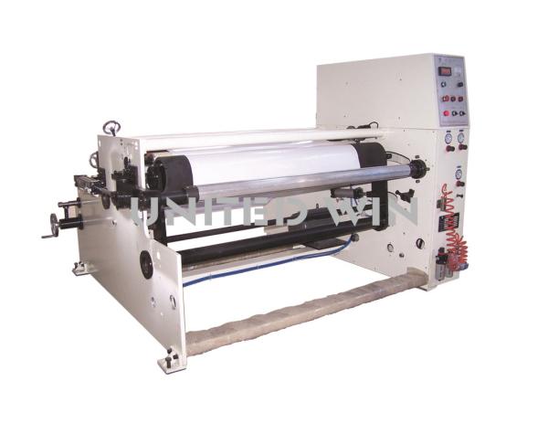 Quality Automatic Single Shaft Rewinding Cutting Machine Adhesive Tape Roll Making Machine 1300mm for sale
