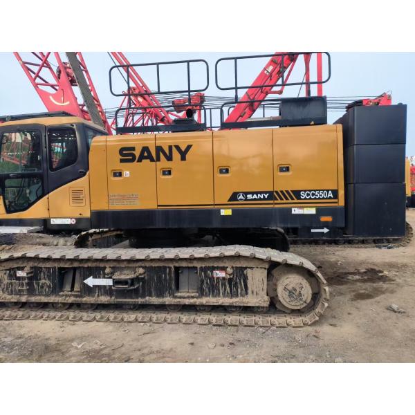 2018 SANY 55 Ton USED Crawler Crane Machine SCC550A Lifting Equipment