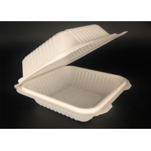 Eco friendly compostable and biodegradable fast food packaging