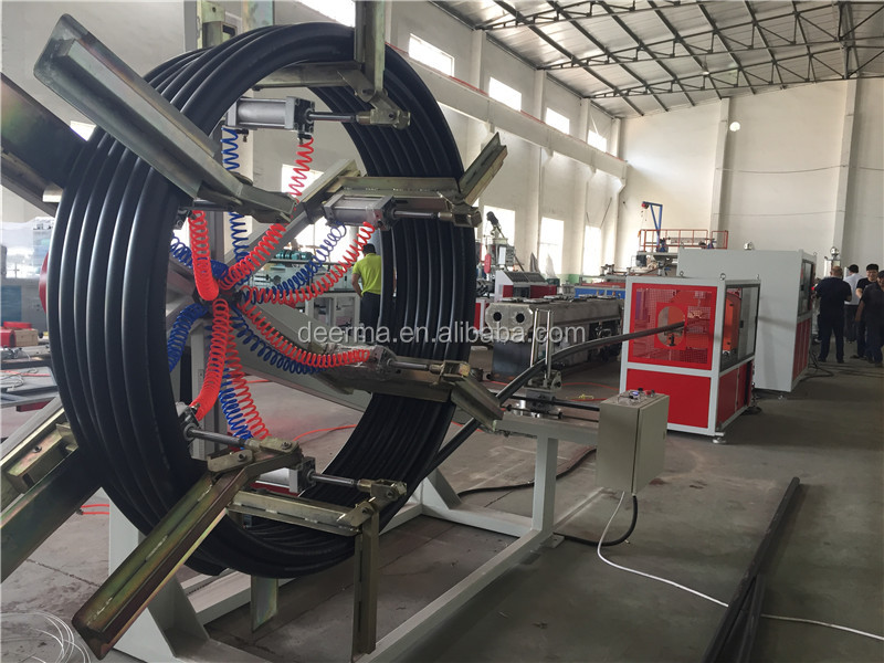 3 Layer HDPE Pipe Extrusion Machine/Line for 1 Layer Design in Drain Pipe Production