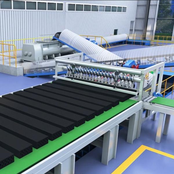 Quality Automatic Cutting Machine Clay Brick Making Machine For Green Bricks for sale