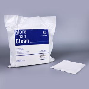 China 110gsm Nonwoven Cleanroom Wipes Light Duty 6&quot; Disposable Cleaning Rags wholesale