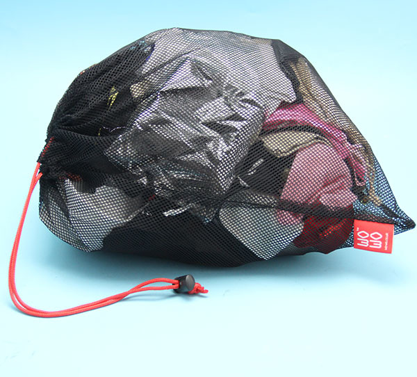 Black Square Netted Laundry Bag , Eco Friendly Laundry Net For Washing Machine