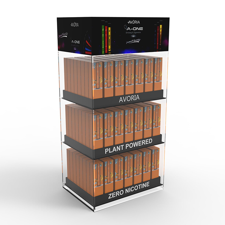 Pegboard PVC Display Stand Double Sided Display Stand For Shops