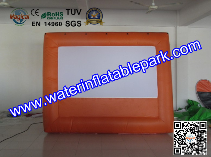 China Advertising Inflatable Screen , Inflatable Movie Screen For Rental wholesale