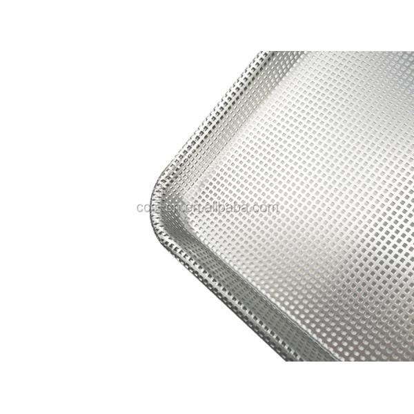 26*18 inch 1.2mm aluminium perforated nonstick baking tray non-stick perforated baking pan wire mesh baking pan