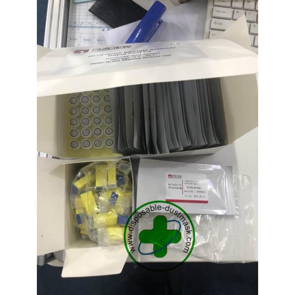 One Step Covid-19 Virus Detection Test Kit Diagnostic Reagent Test Kit With Ce Iso