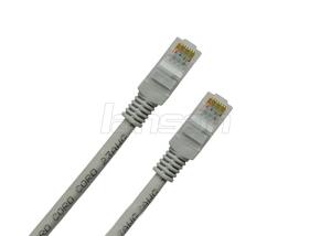CCA Round Cat6 Ethernet Network Cable RJ45 To RJ45 Male Patch Cord PVC Jacket
