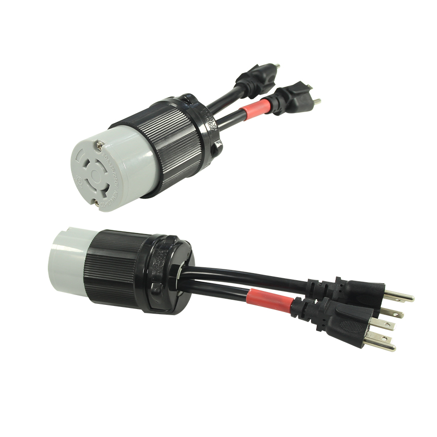 Home Appliance 1ft 14/3 NEMA L14-20C Connector Extension Cord with USA Certificate