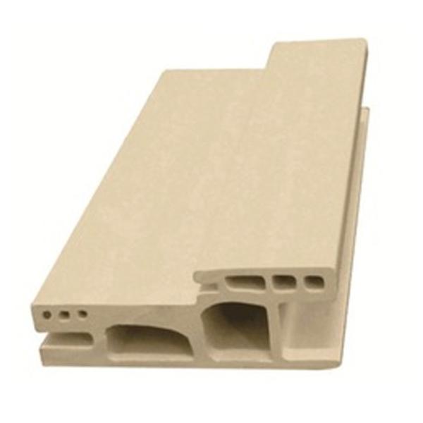 Quality Hotel Wood Texture PVC/WPC Doors and Windows Frame Profile with Customizable Options for sale