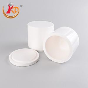 China Factory Supply Zirconium Ceramic Crucible/Zirconia Mill Pot Jar wholesale