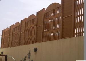 China Recyclable Sandalwood WPC Wall Cladding For Building Templates / Construction wholesale