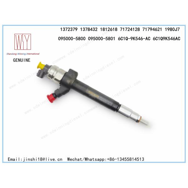 DENSO GENUINE AND BRAND NEW DIESEL FUEL INJECTOR 095000-5800, 095000-5801 FOR TRANSIT 6C1Q-9K546-AC, 6C1Q9K546AC, 137237