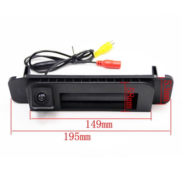 Quality Waterproof Benz Rear View Camera System 6.5M Cable Length 4 Pin Connector for sale