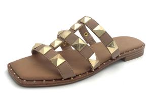 China Female Summer Flat Sandals Buckle Closure Casual Comfortable Style wholesale