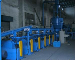 China Wearable Durable Tire Recycling Machine Rubber Powder Plant 3500*3200*2800mm wholesale